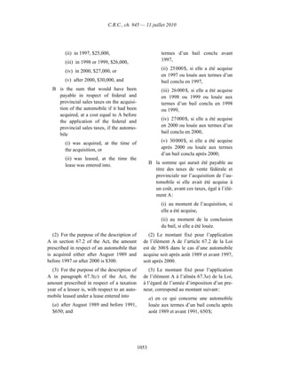 Income tax regulation