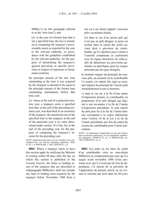 Income tax regulation