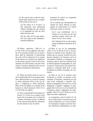 Income tax regulation