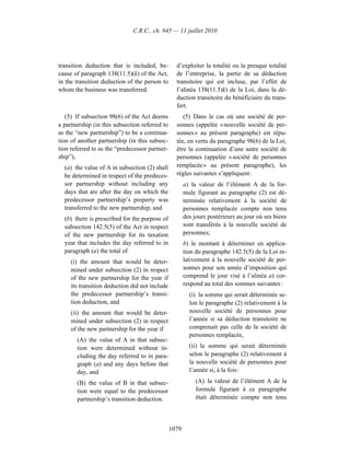 Income tax regulation