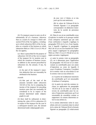 Income tax regulation