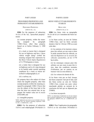 Income tax regulation