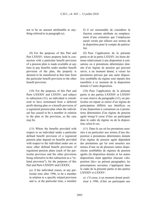 Income tax regulation