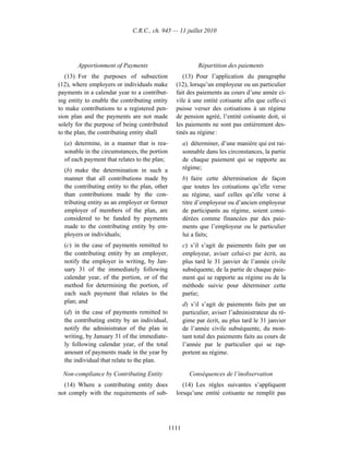 Income tax regulation