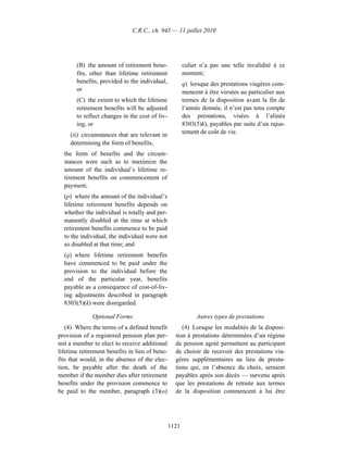 Income tax regulation