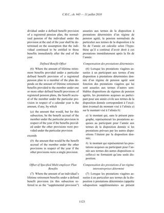 Income tax regulation