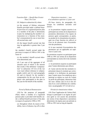 Income tax regulation