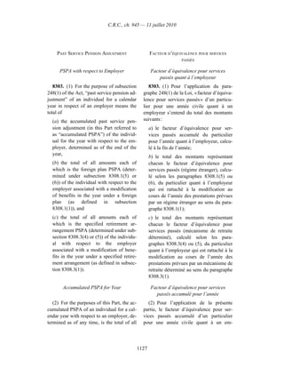 Income tax regulation