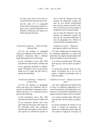 Income tax regulation