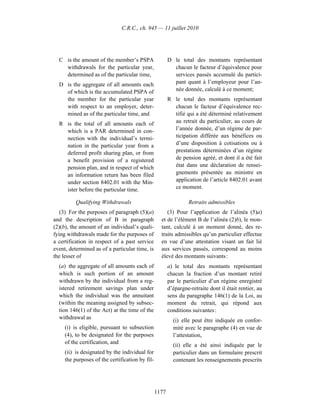 Income tax regulation