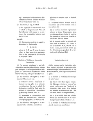 Income tax regulation