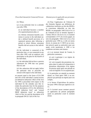 Income tax regulation