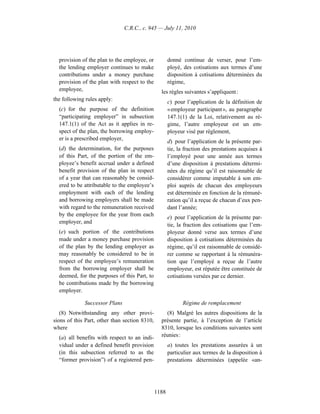 Income tax regulation