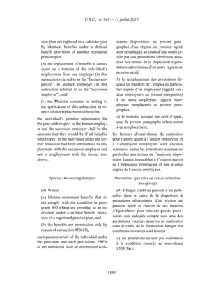 Income tax regulation