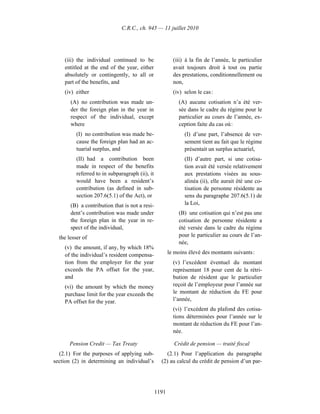 Income tax regulation