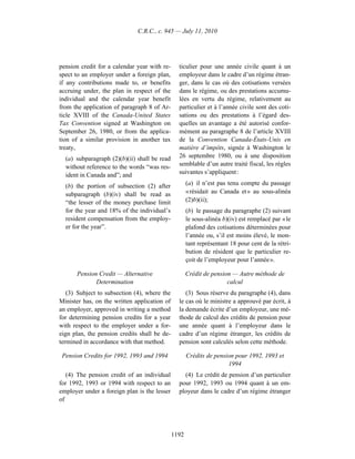 Income tax regulation