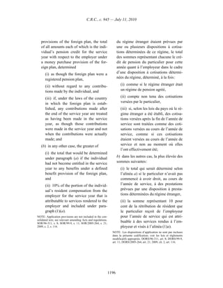 Income tax regulation