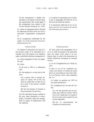 Income tax regulation