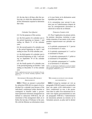 Income tax regulation