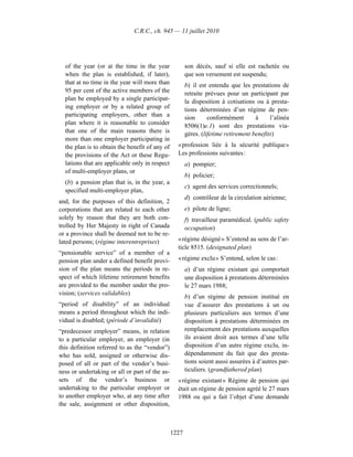 Income tax regulation