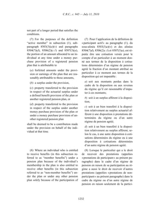 Income tax regulation