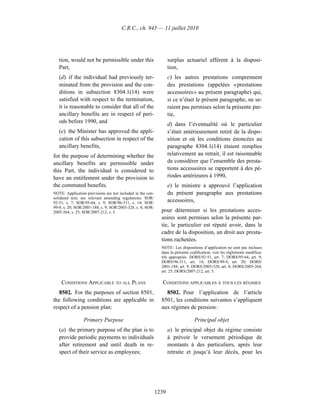 Income tax regulation