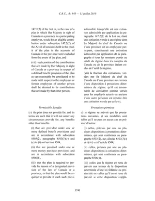 Income tax regulation