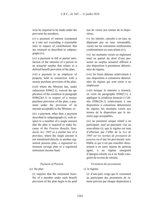 Income tax regulation