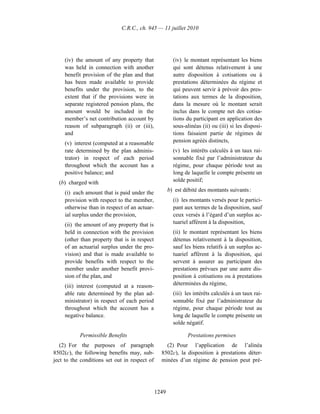 Income tax regulation