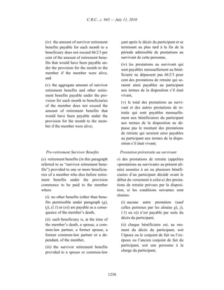 Income tax regulation