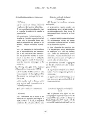 Income tax regulation