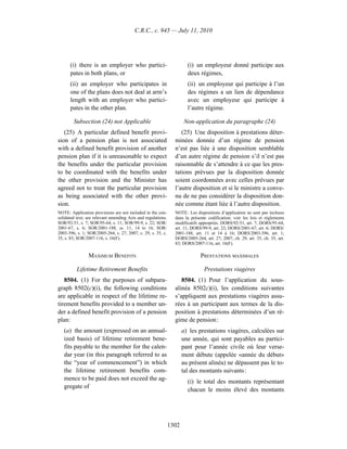 Income tax regulation