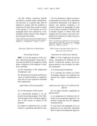 Income tax regulation