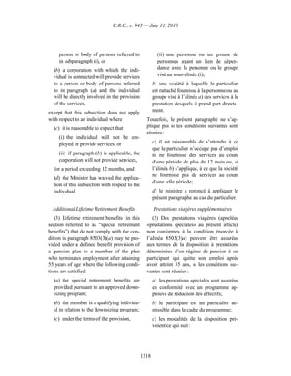 Income tax regulation