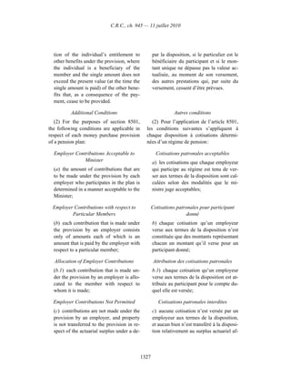 Income tax regulation