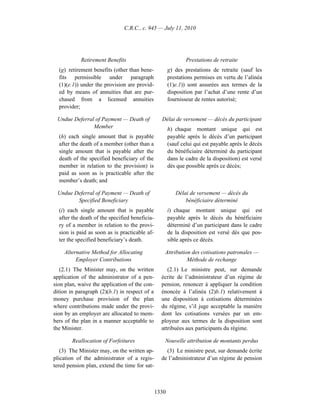 Income tax regulation