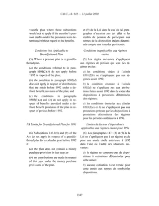 Income tax regulation