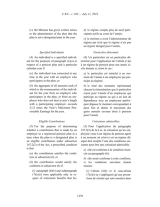 Income tax regulation