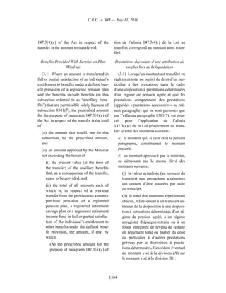 Income tax regulation