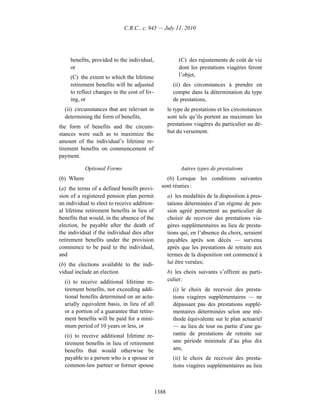 Income tax regulation