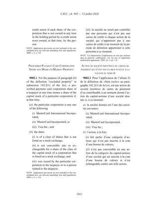 Income tax regulation