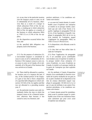 Income tax regulation