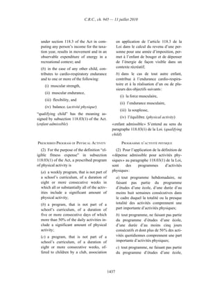 Income tax regulation