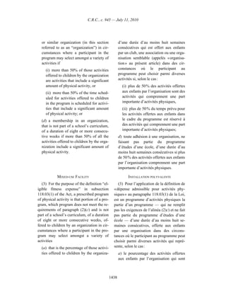 Income tax regulation