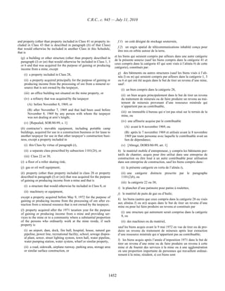 Income tax regulation