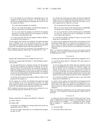 Income tax regulation