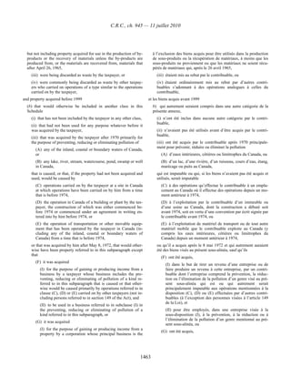 Income tax regulation