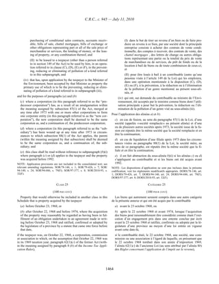 Income tax regulation