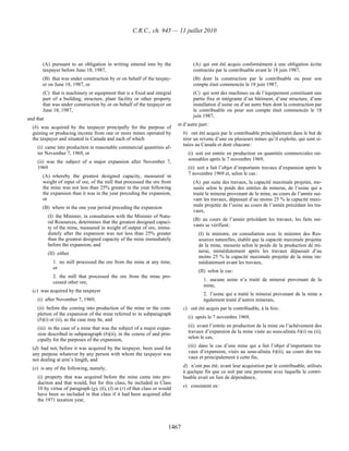 Income tax regulation