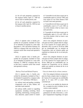 Income tax regulation